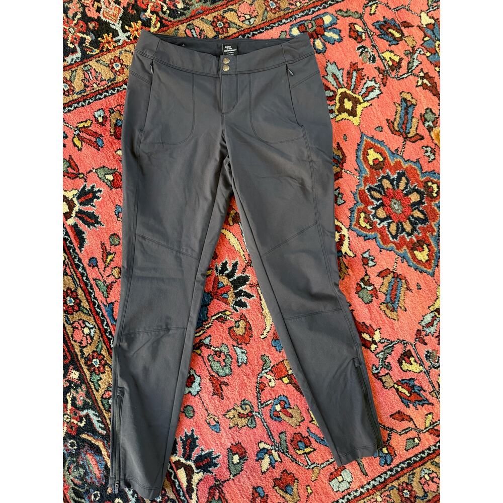 Kuhl Transcendr skinny Gray Hiking Outdoors Pants Womens Sz 6 Reg Leggings